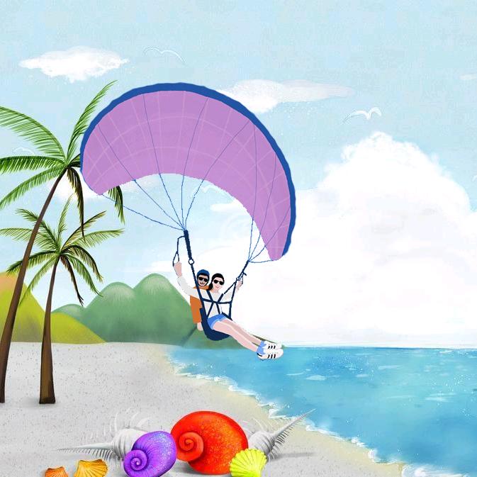 巽寮湾听风滑翔伞基地