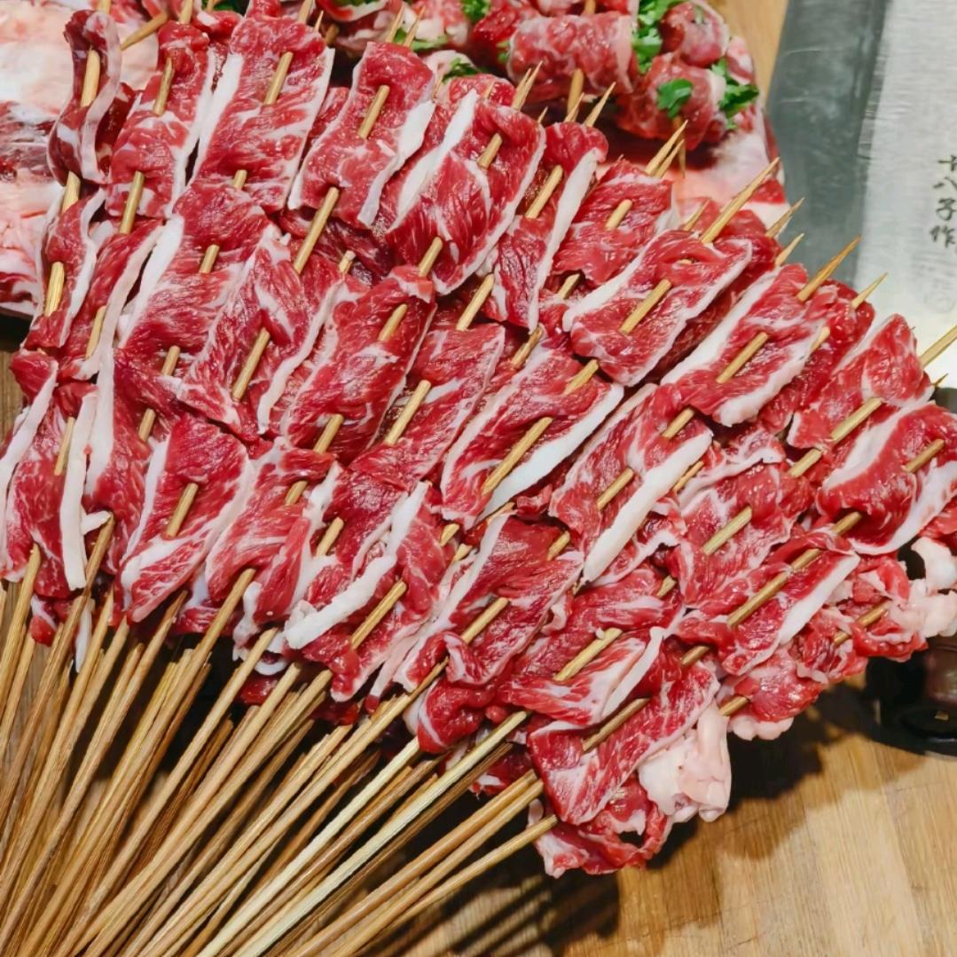 鲜肉烧烤