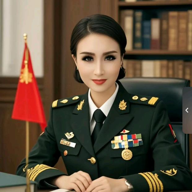 潇洒女兵
