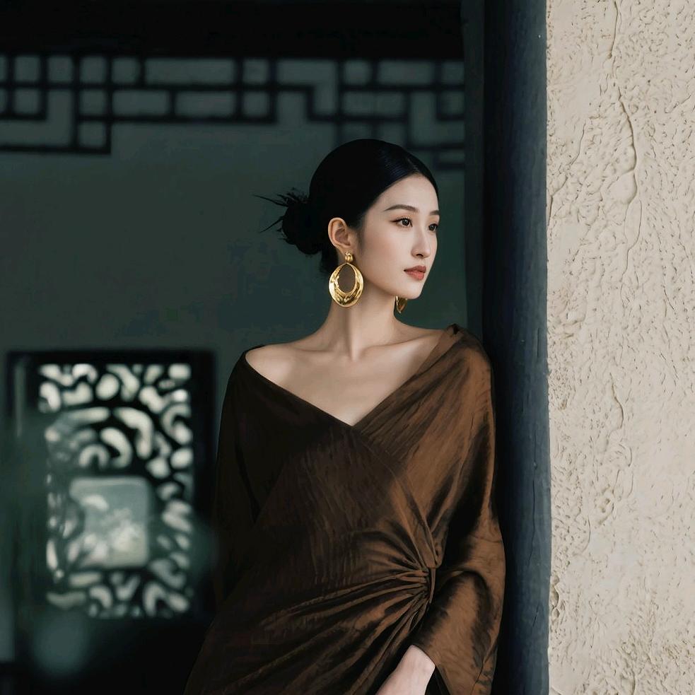 弹古筝的小斯如