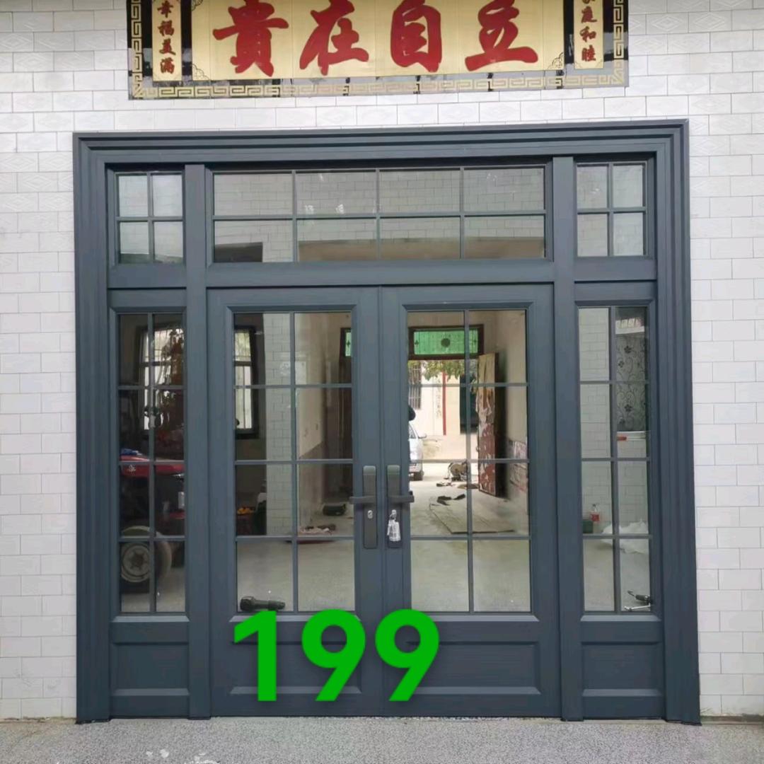 蓝图鑫柏金 精雕卡门 铜铝门 罗普斯金门