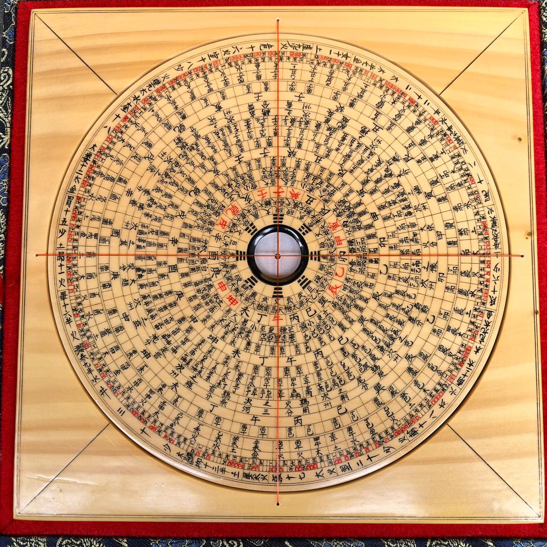 万安古镇方秀水老罗盘店