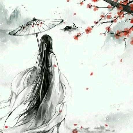 落花人独立