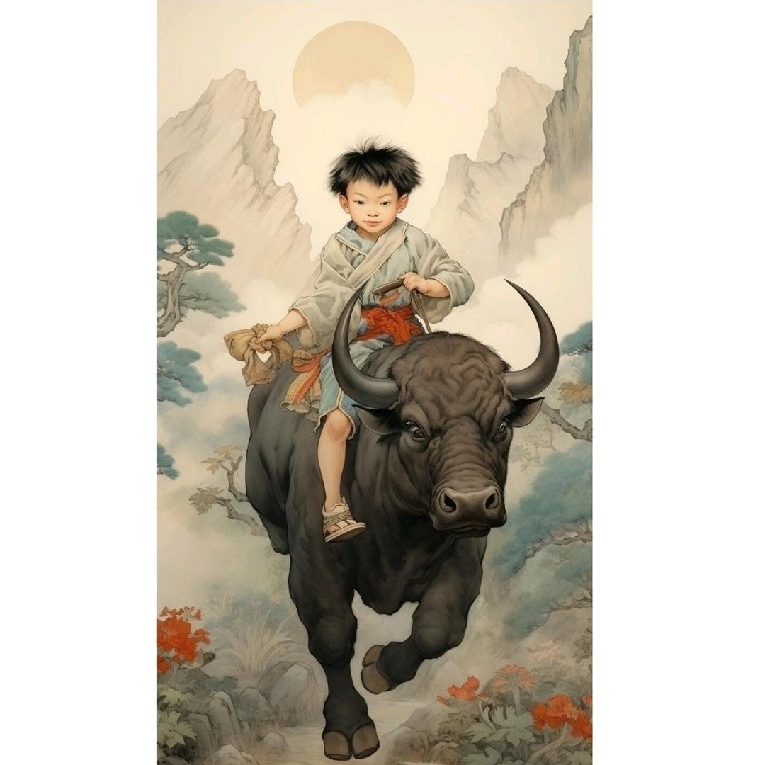 骑大牛