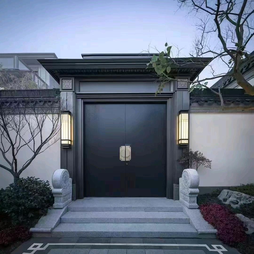 AA浙江自建房别墅大门