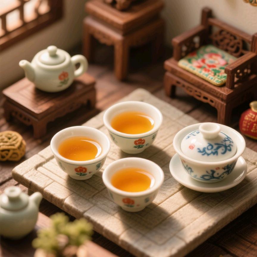 三杯清茶