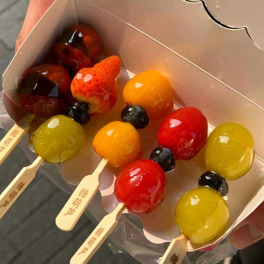 @纯手工花式水果糖葫芦🍡🍡