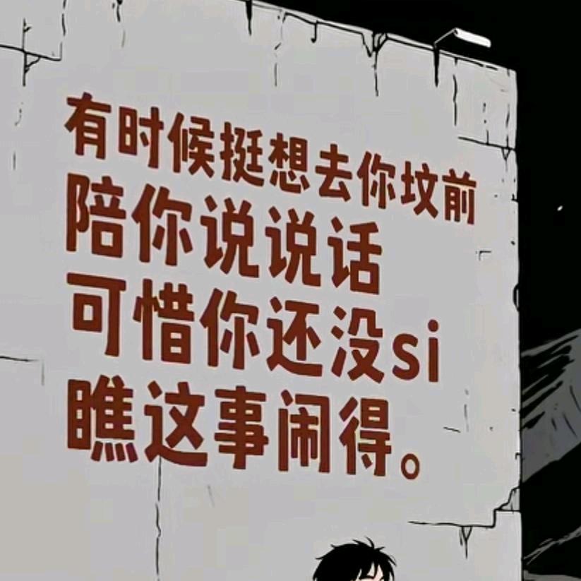 坐在坟前看春晚