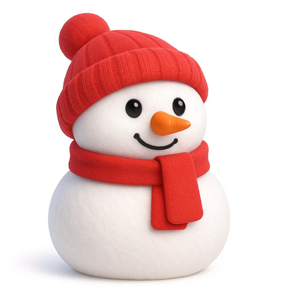 雪人不会化