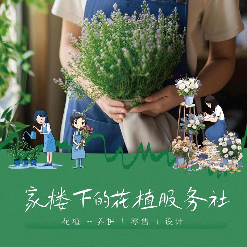 蔚然绽放•花店