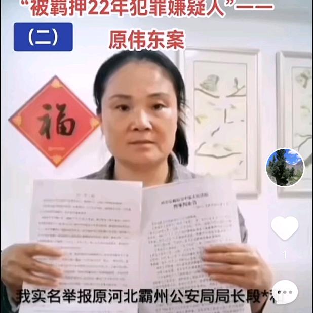 原伟东冤案妻子李杰