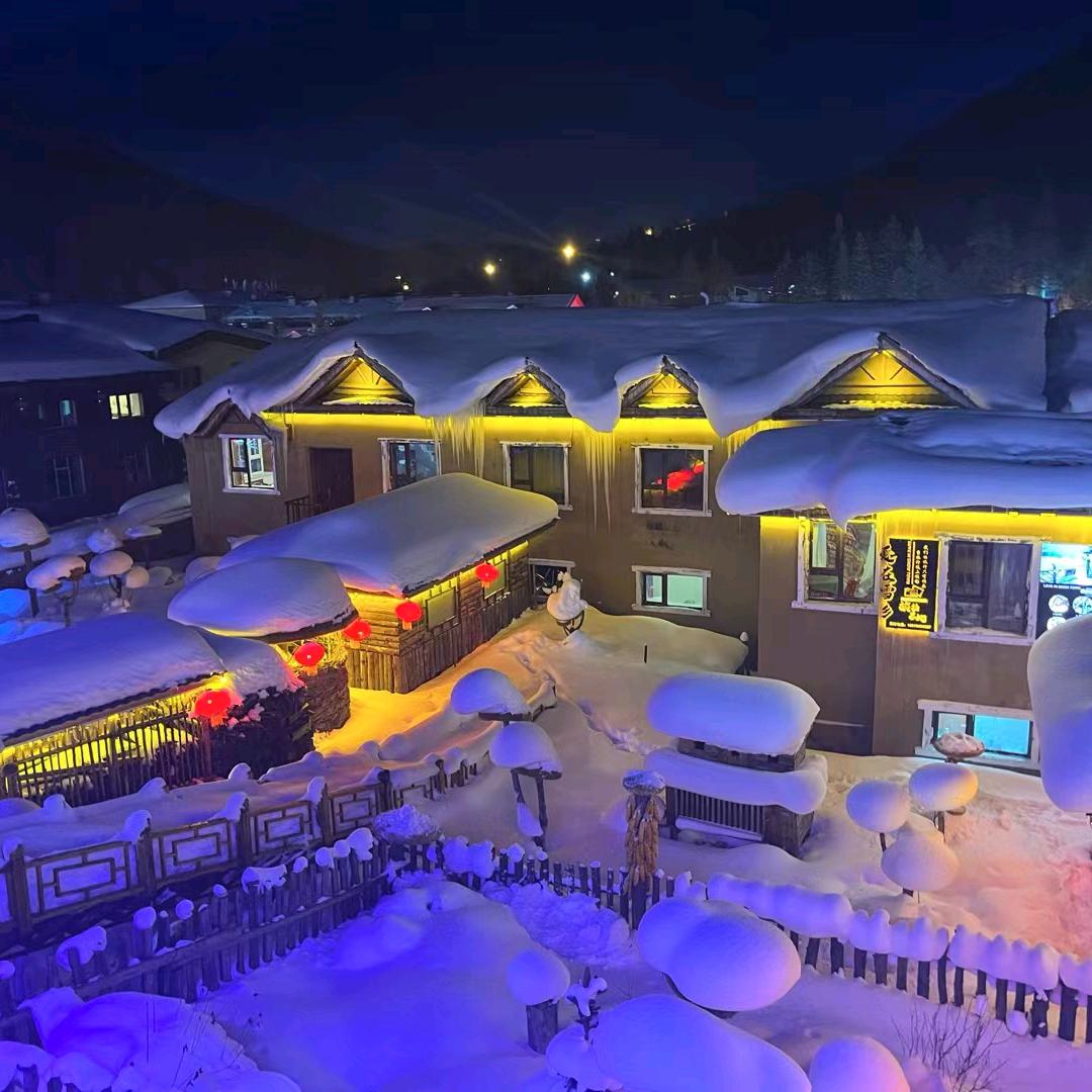 雪乡金元宝酒店~小雪姐