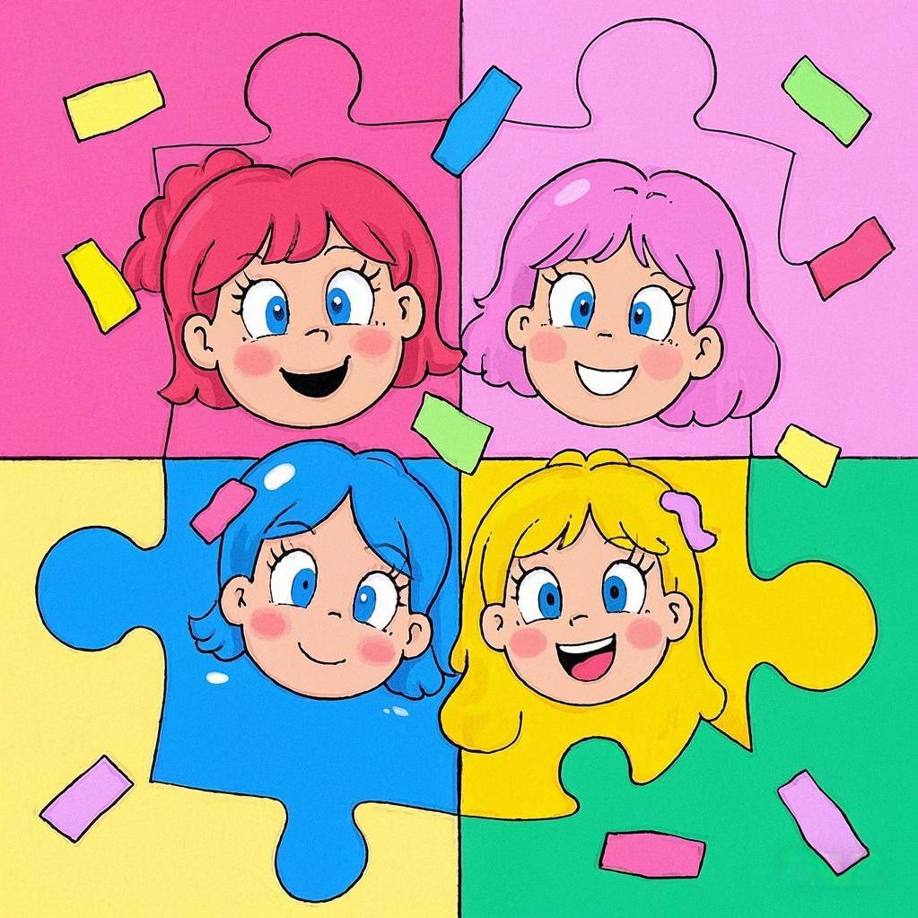 四色拼图🧩（大学生作业版）