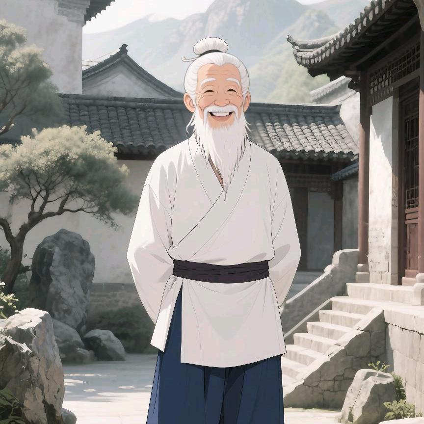 小老头健身锻炼