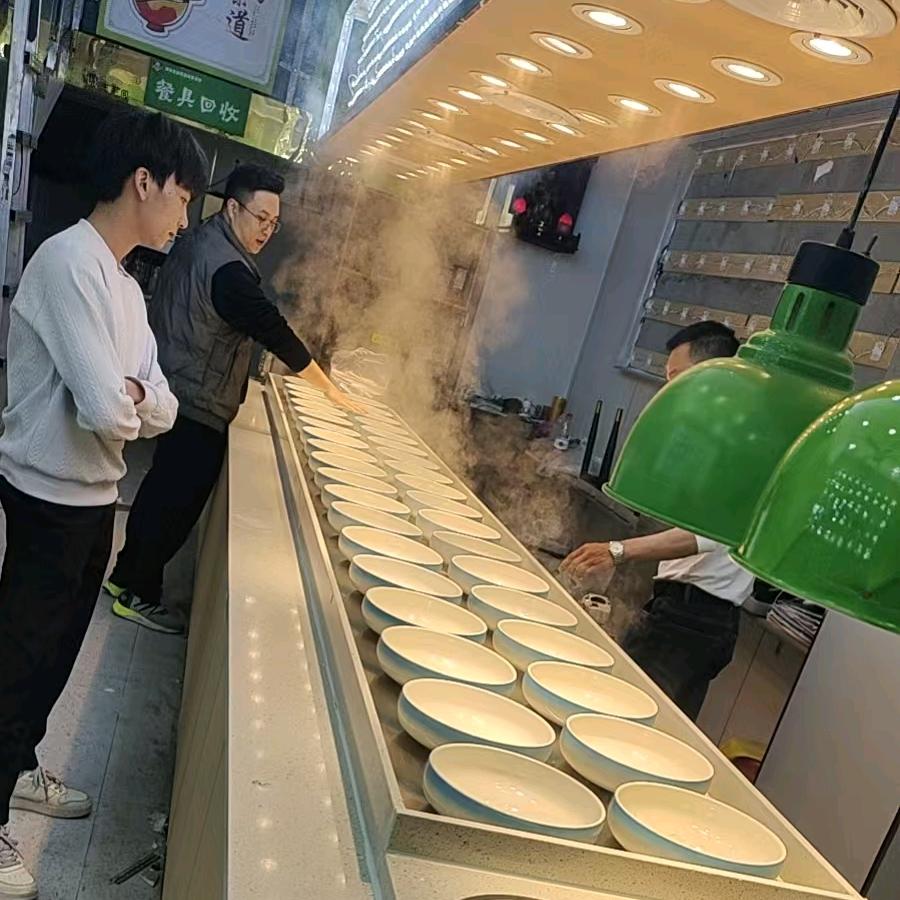 社区厨房-称重自选快餐保温台-朱生