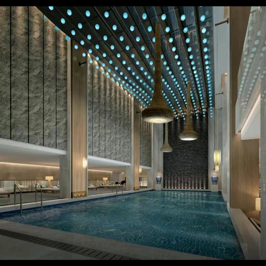 汤泉洗浴休闲的菠小萝