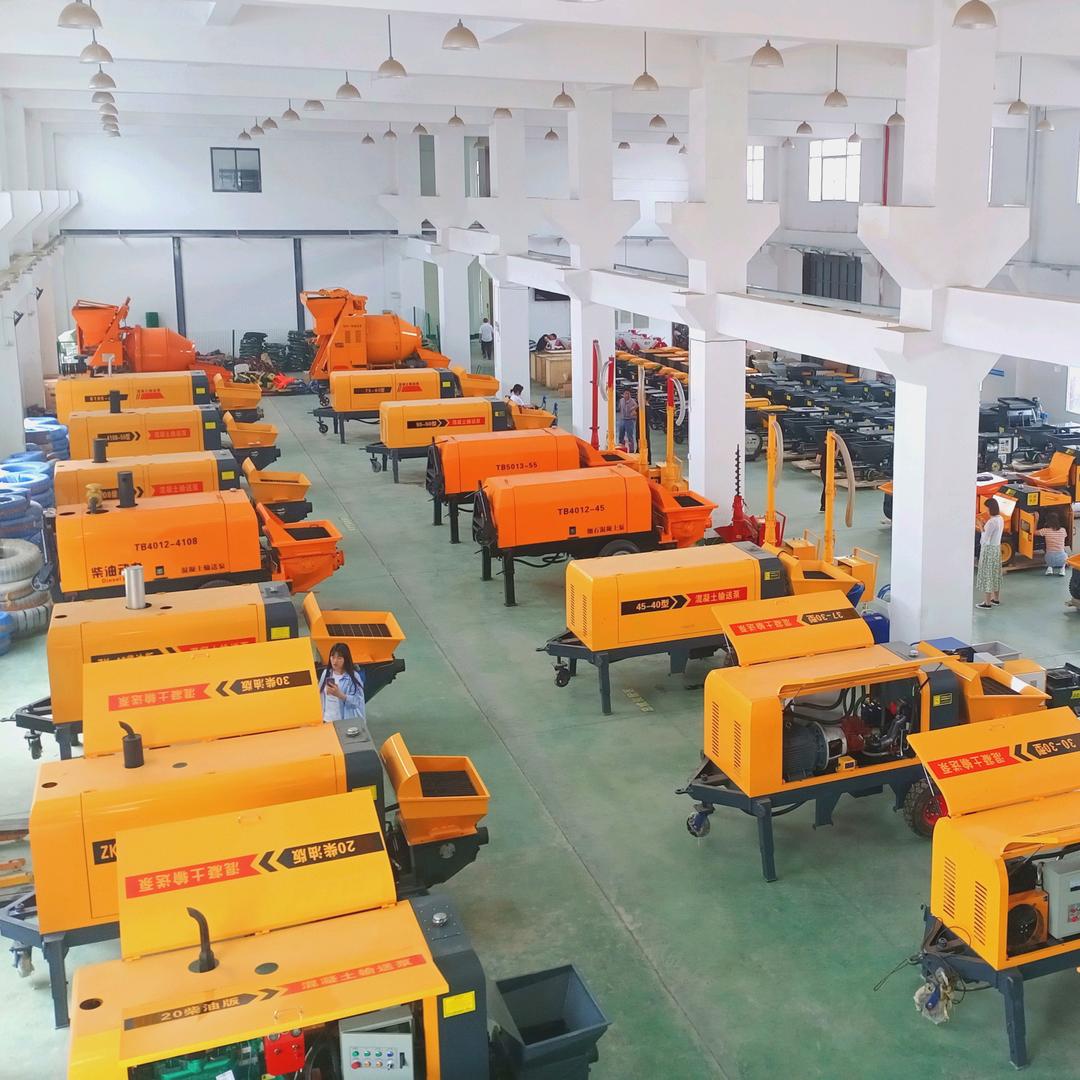 二次结构混凝土输送泵@潘成