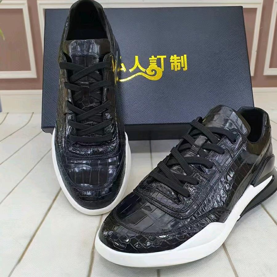 鳄驰稀有皮男鞋