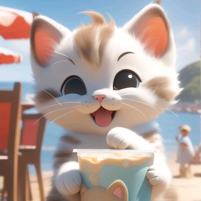 冰冰喝奶茶