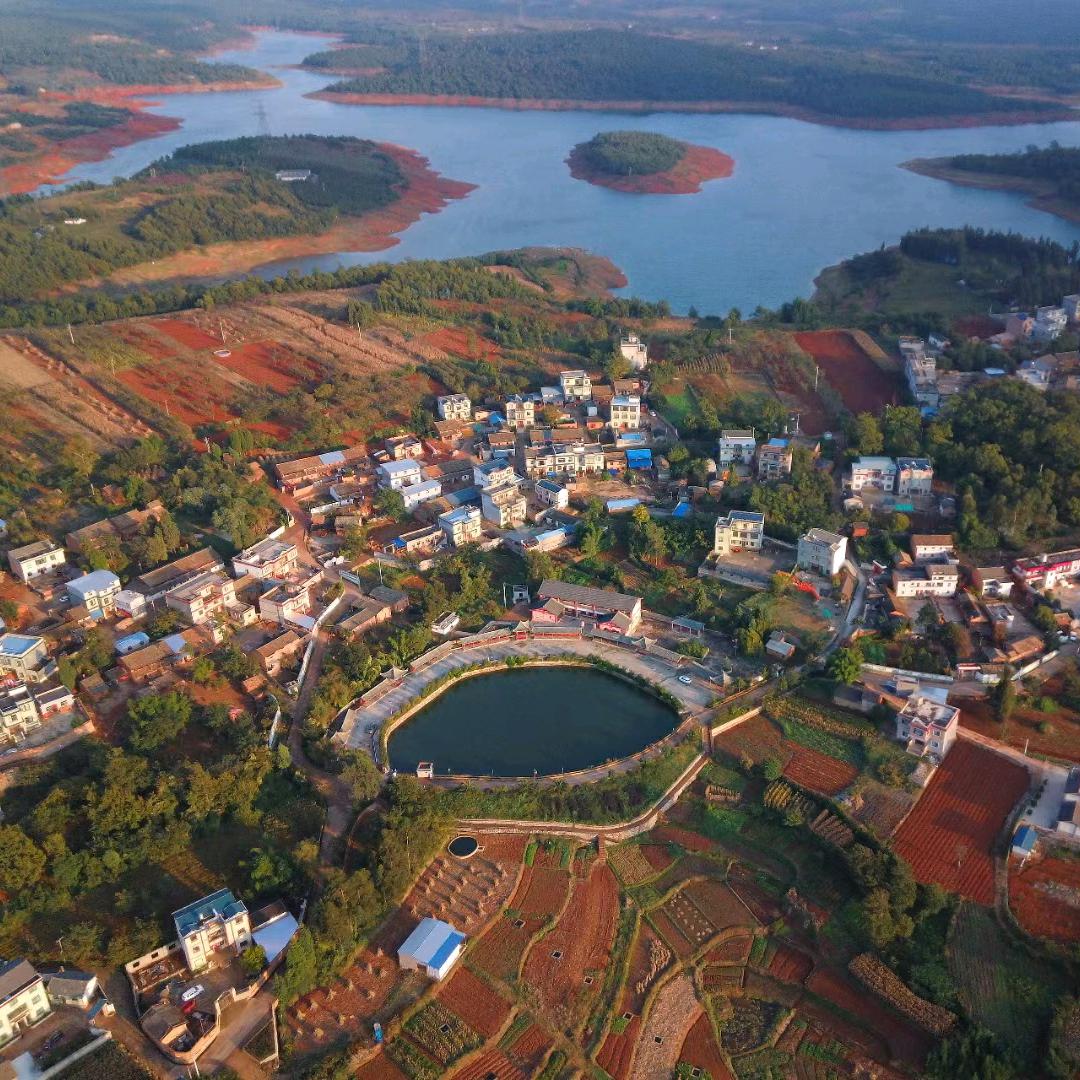 彩云之南海寨回归农场水库大物垂钓