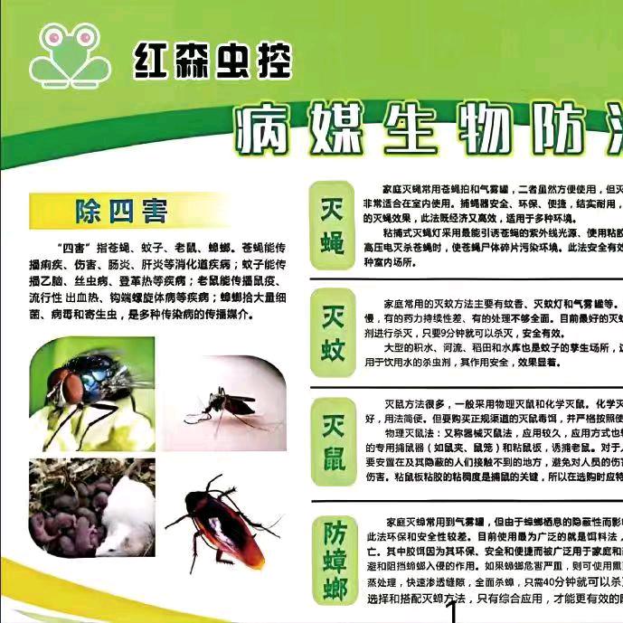 多伦县红森消杀公司，除蟑螂，灭老鼠，各种