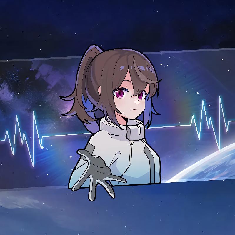 夕阳冰河