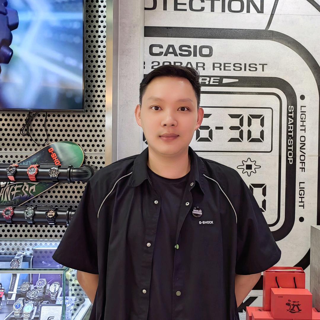 卡西欧龙华壹方城店店长-林锐