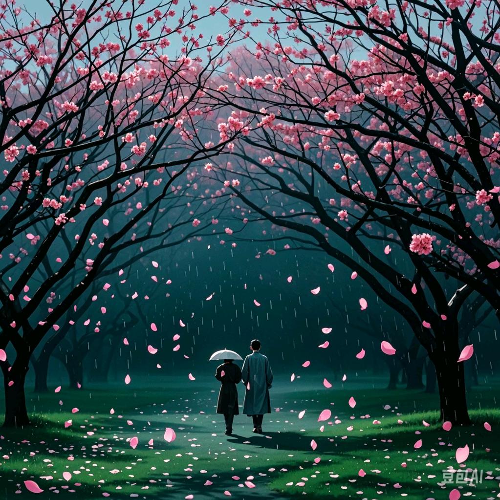 落花暮雨