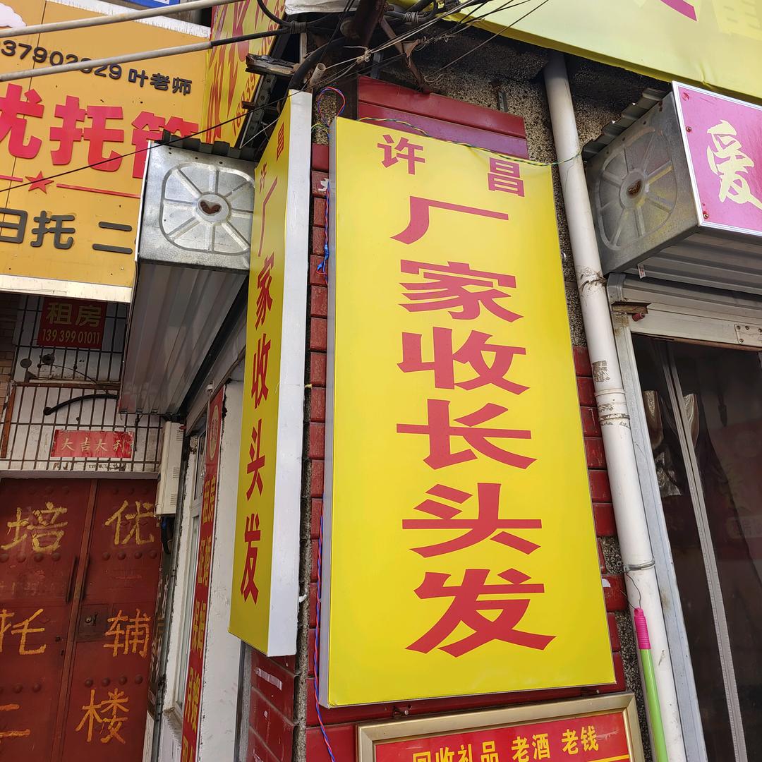 洛阳收长头发红姐（假发收长头发店）