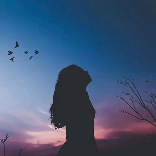 、夜空中的