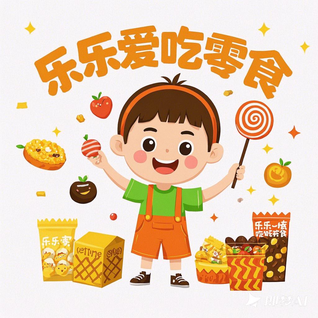 乐乐爱吃零食