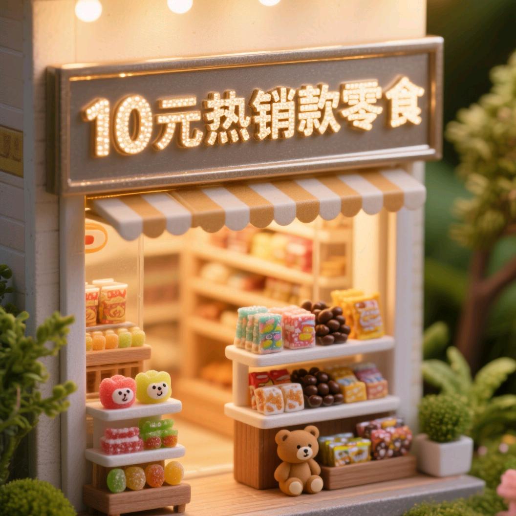 10元热销款零食折扣仓
