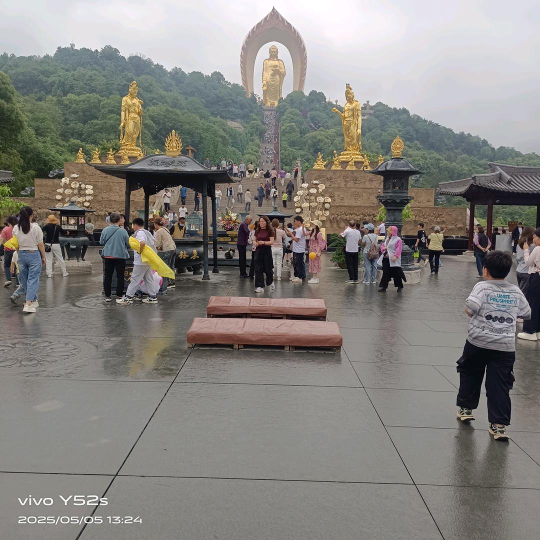 淡然前行。