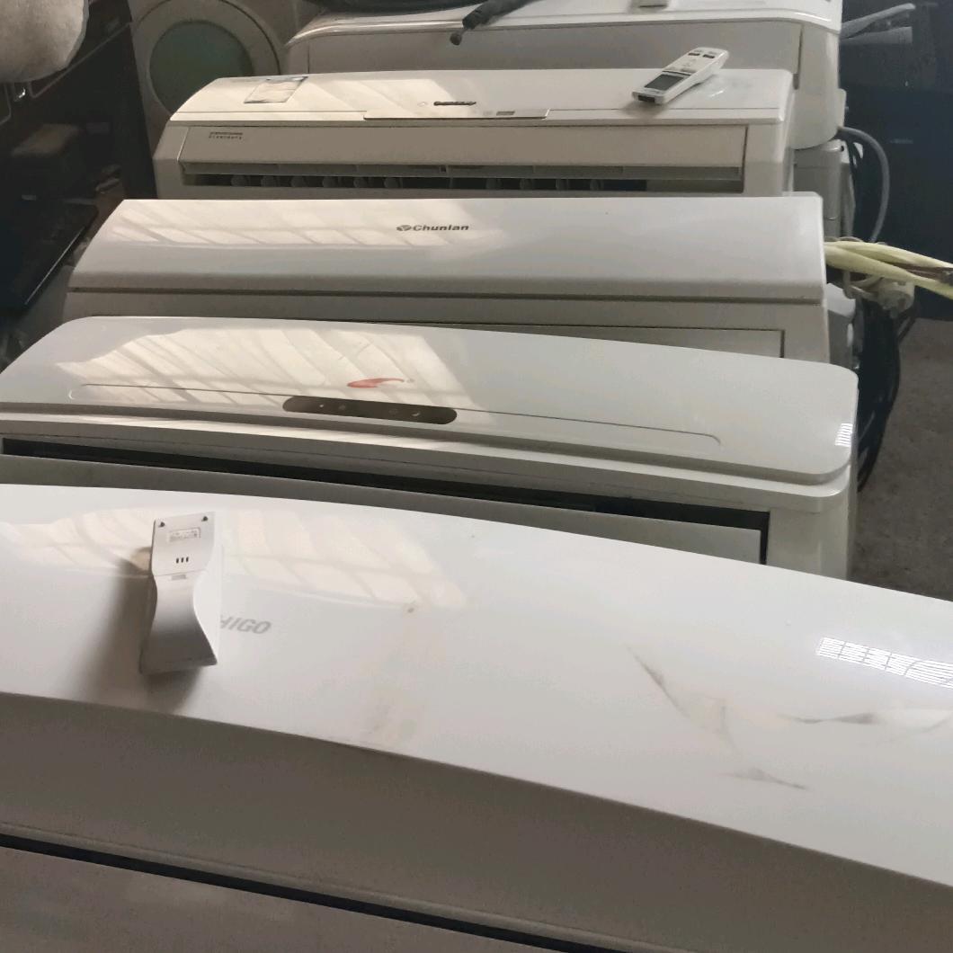 回收空调，拆，装，加氟，出售二手家电