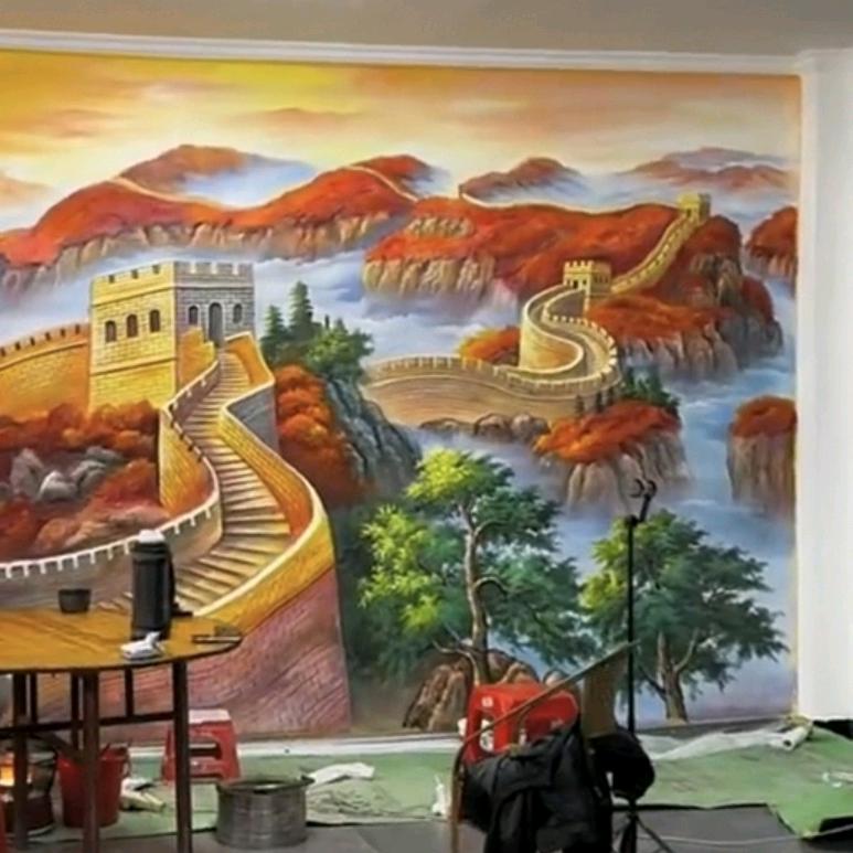 大炜爱浮雕壁画艺术