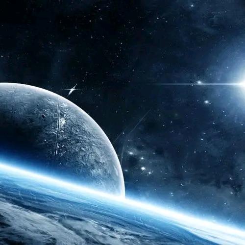 西晨星空