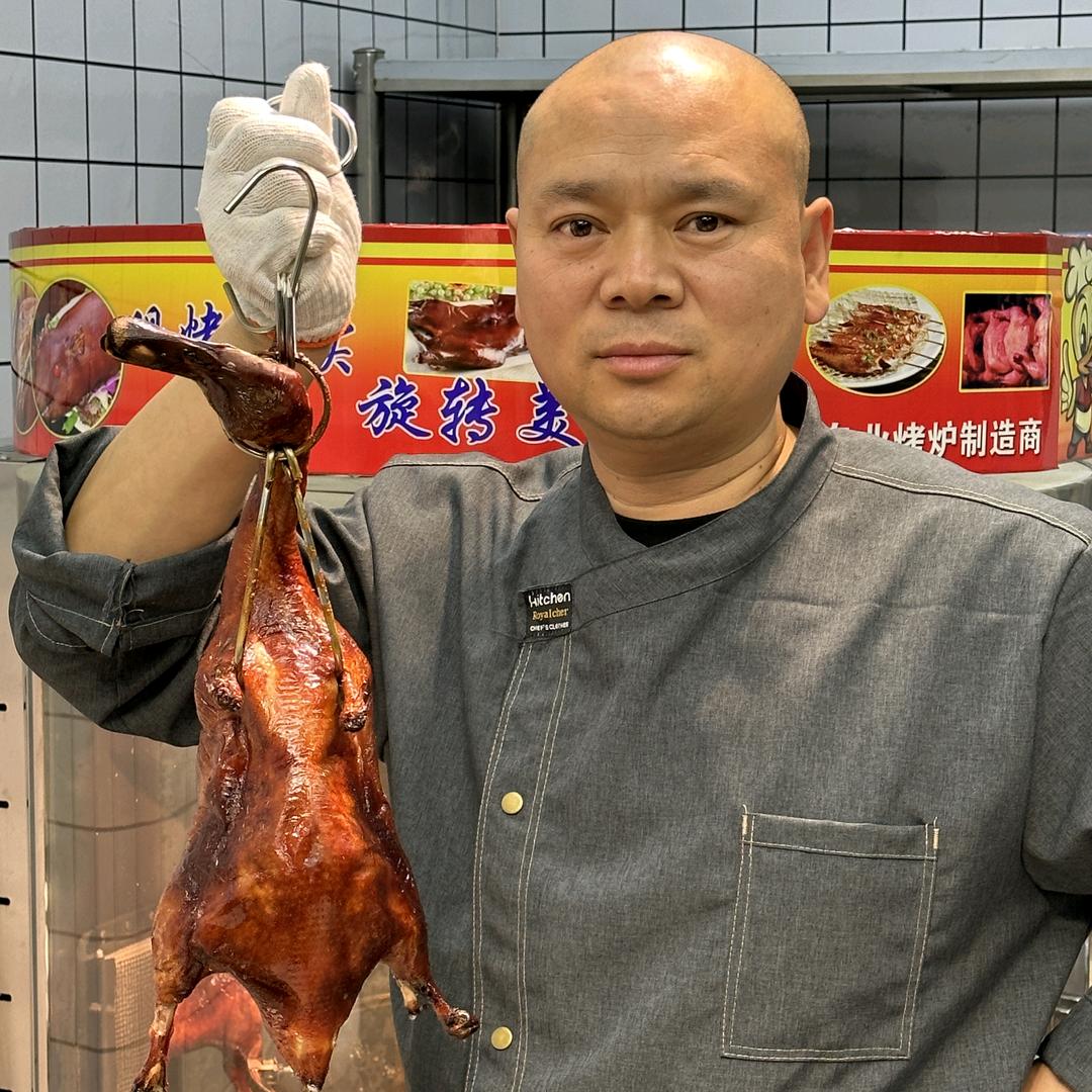 刚哥烤鸭（传统烤鸭技术教学）