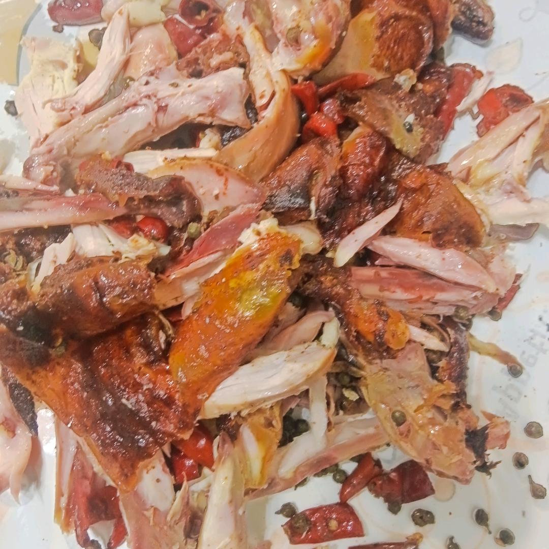 辛兴盐焗烤鸭，椒麻烤鸡