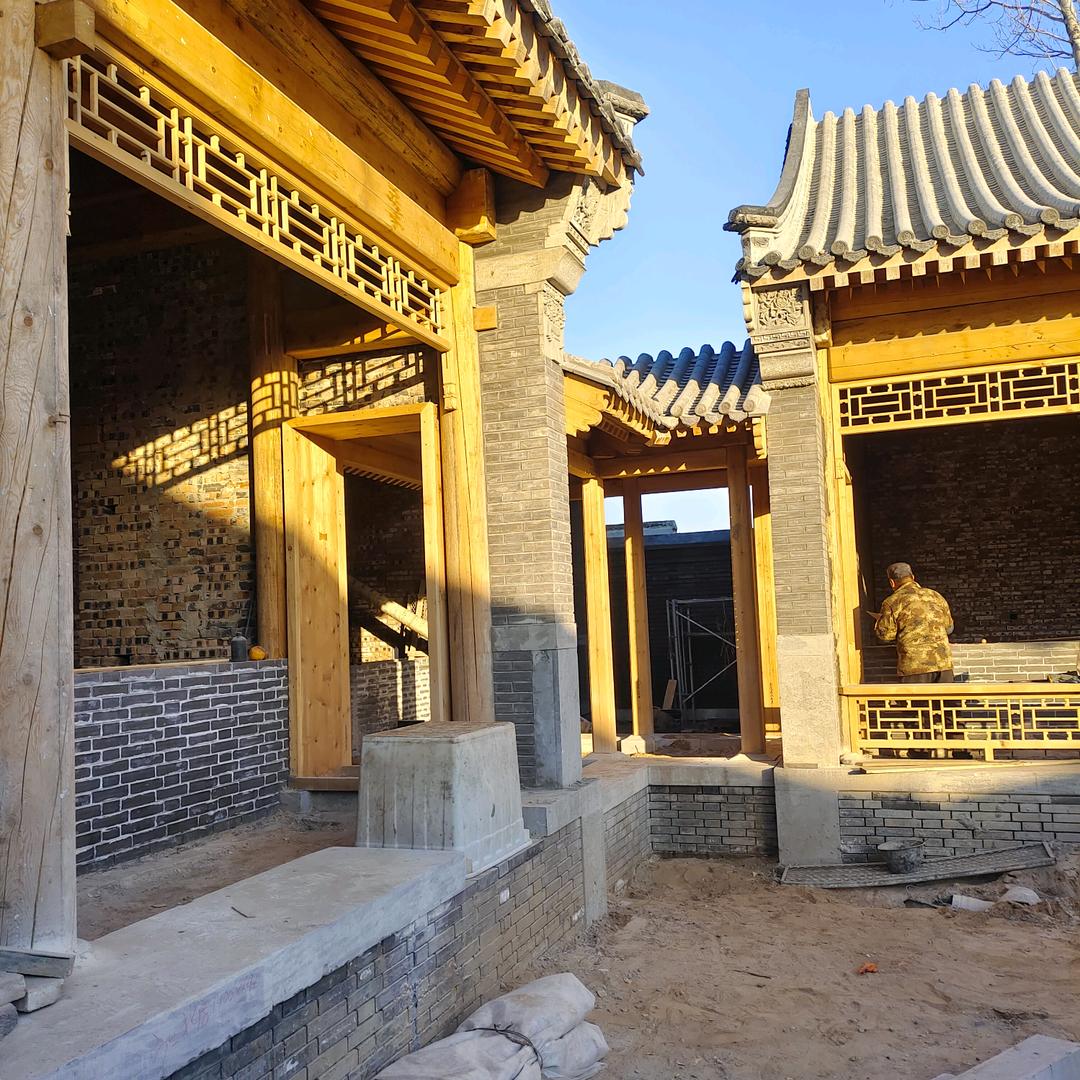 古建四合院建造着易县旭森建筑经营部