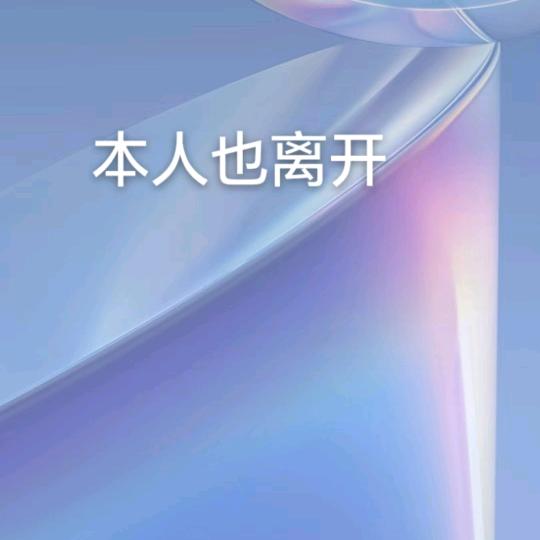 杨杨已离开了😂