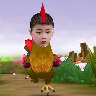 琪琪，豆豆