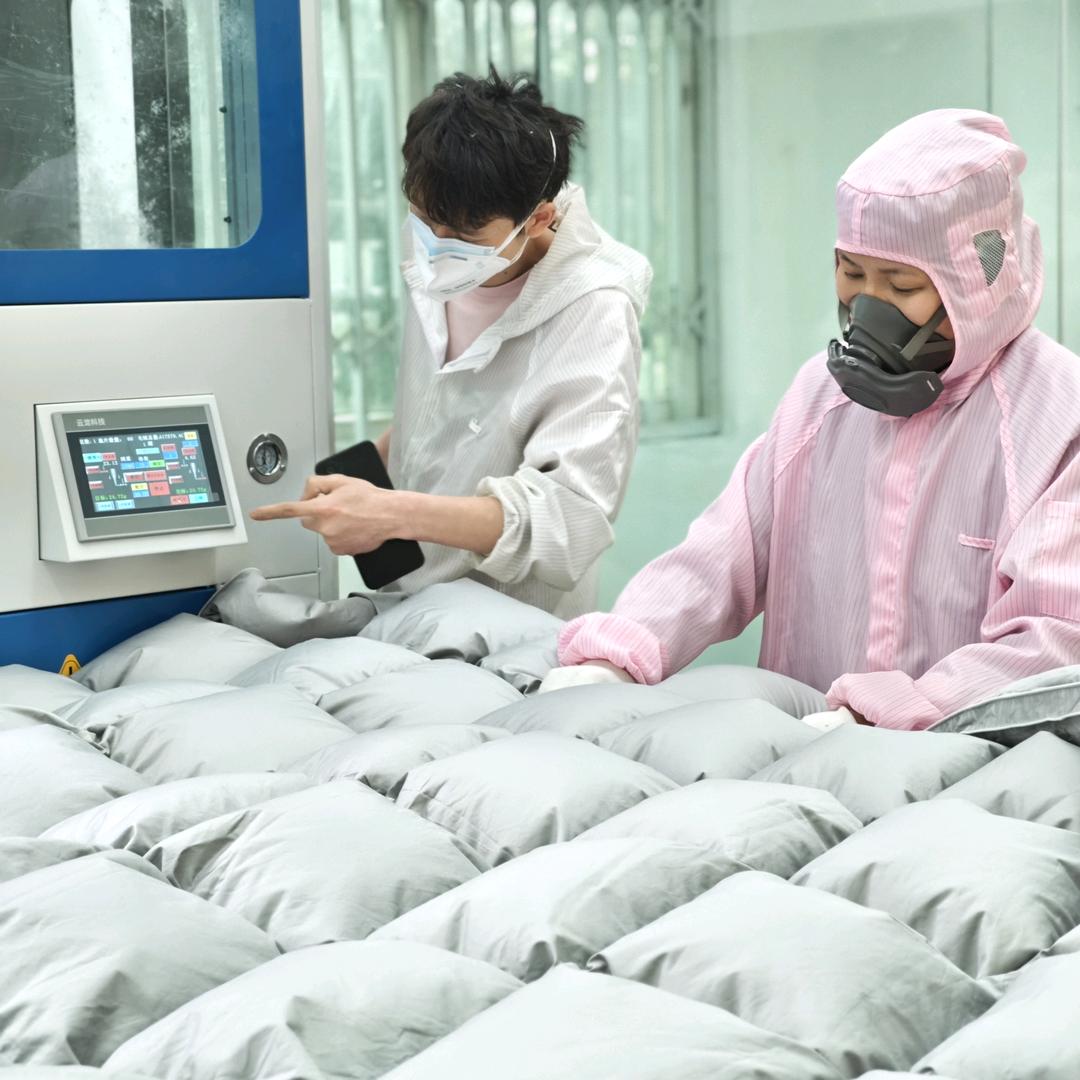 南京钦牧家纺-羽绒被蚕丝被牛皮席加工