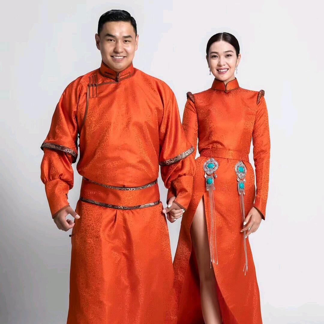 奈热蒙古服饰小号