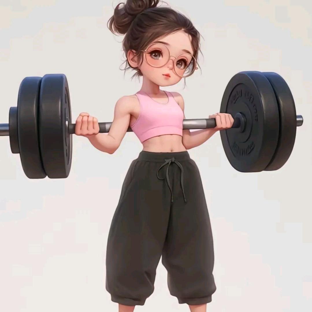 甜甜爱运动❣️💕