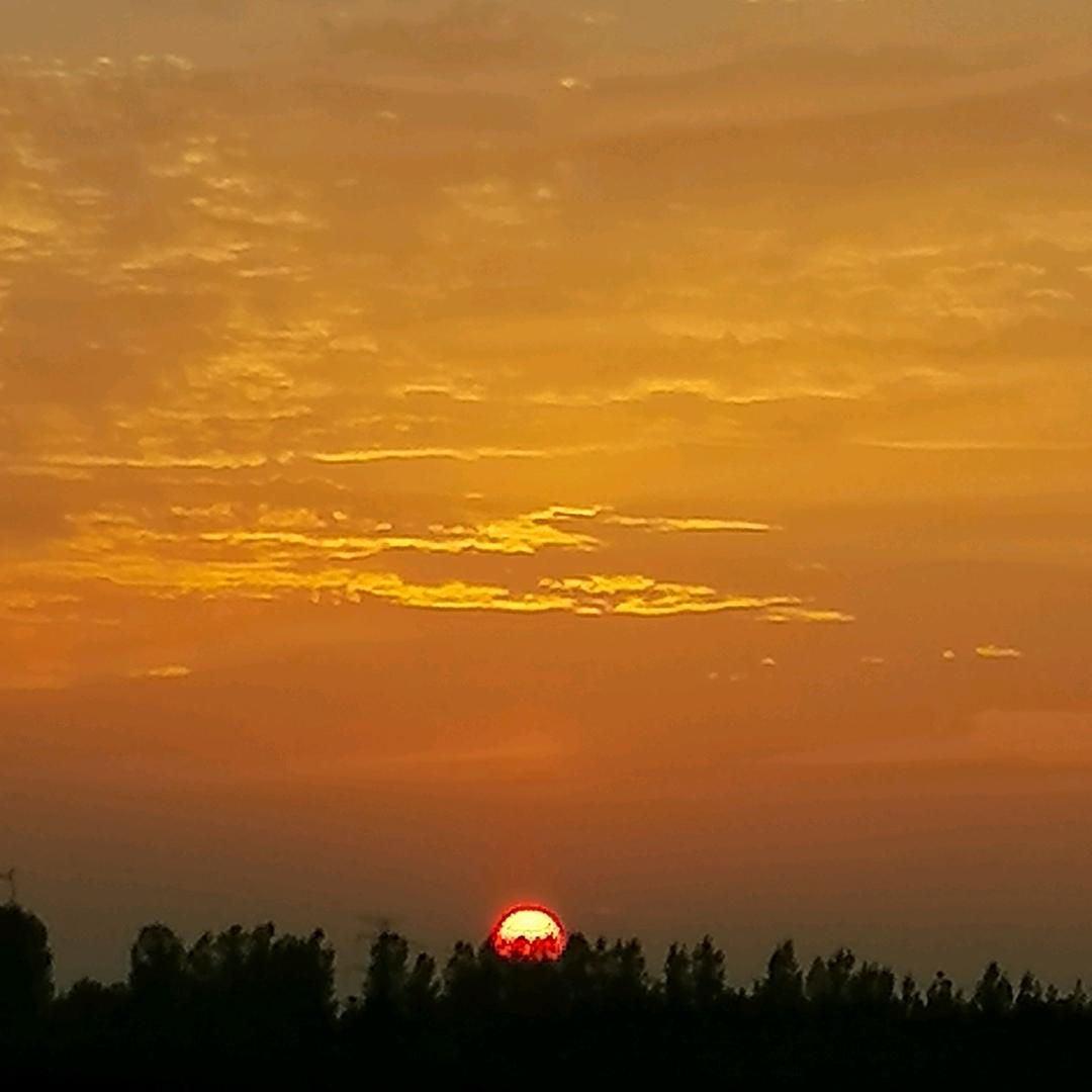 @落日余晖