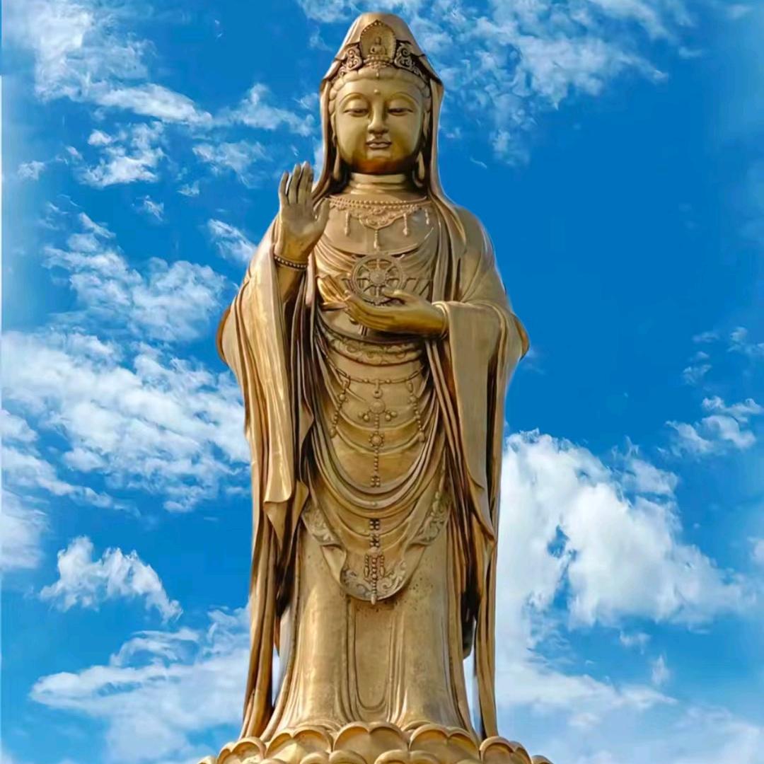 普陀山观世音菩萨_越来越好