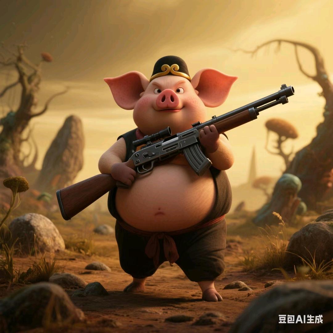 🐷八戒扛枪🐷