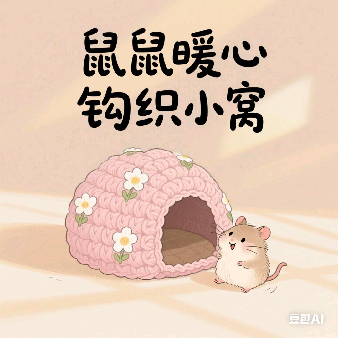 鼠鼠暖心钩织小窝