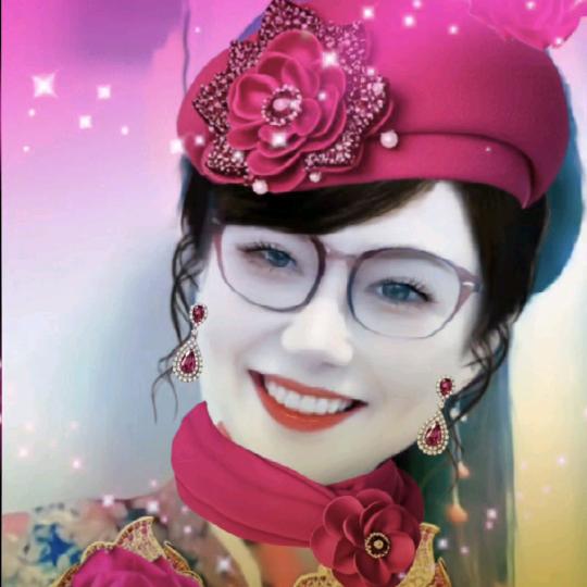 笑靥如花