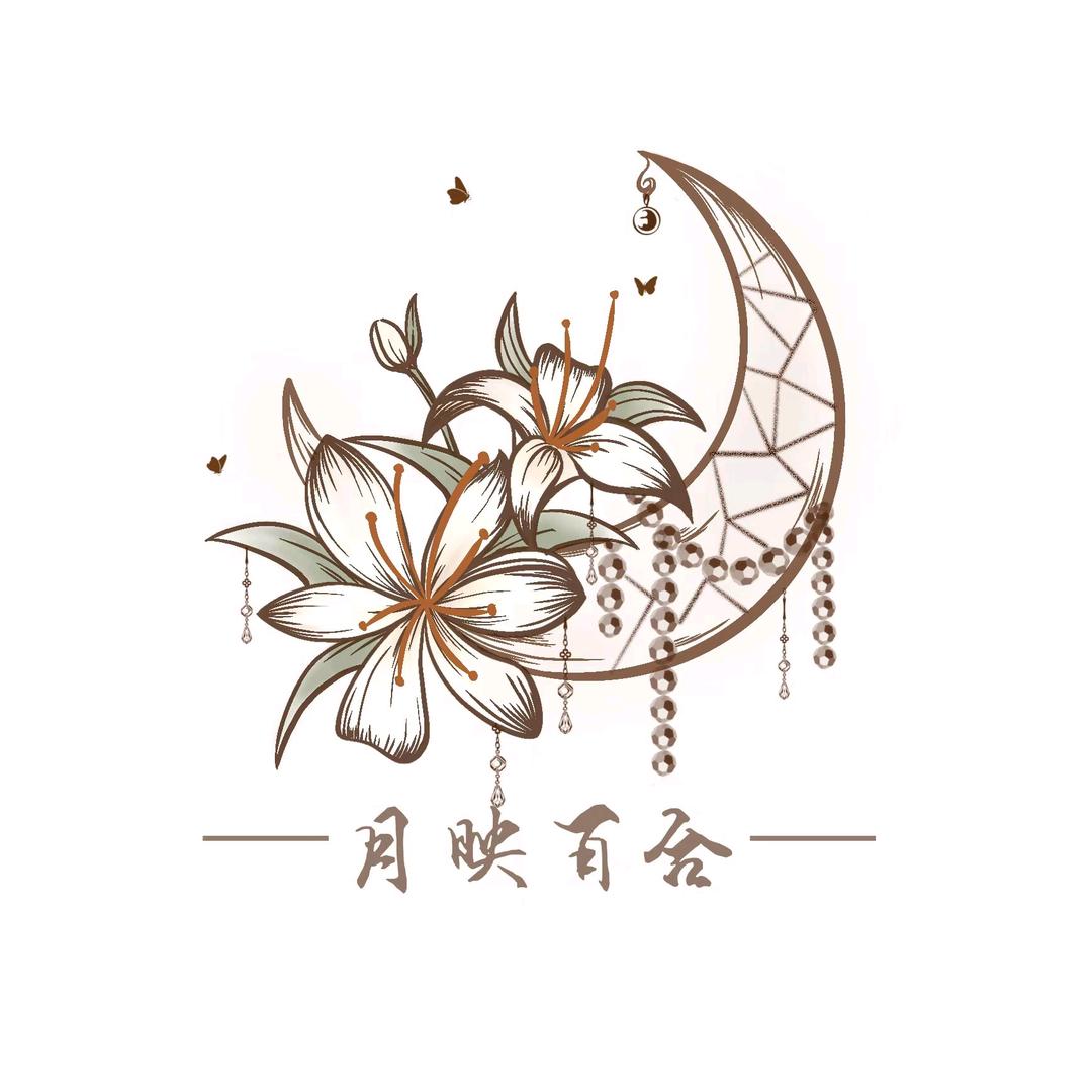 月映百合lolita原创设计